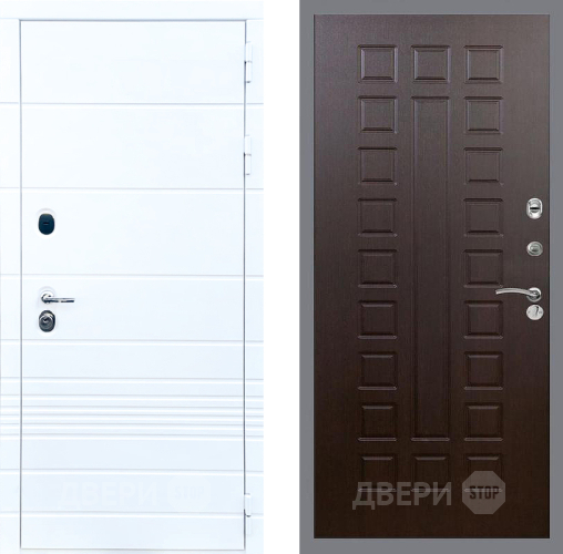 Входная металлическая Дверь Стоп ТРЕНДО ФЛ-183 Венге в Голицыно