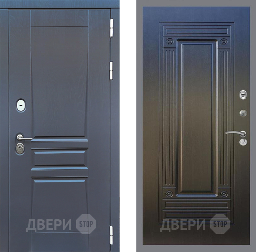 Входная металлическая Дверь Стоп ПЛАТИНУМ ФЛ-4 Венге в Голицыно