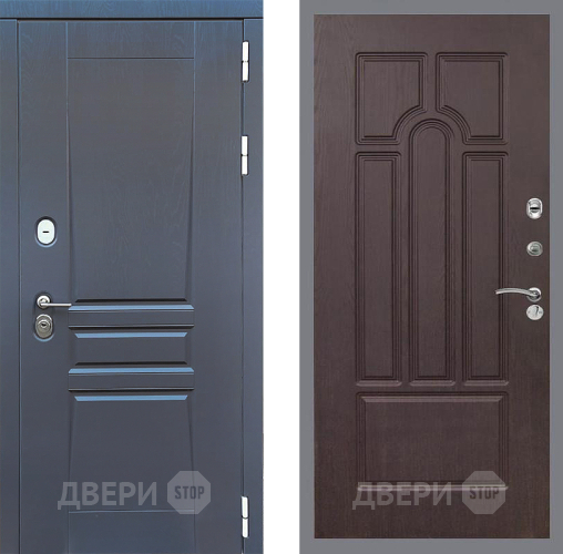 Входная металлическая Дверь Стоп ПЛАТИНУМ ФЛ-58 Венге в Голицыно