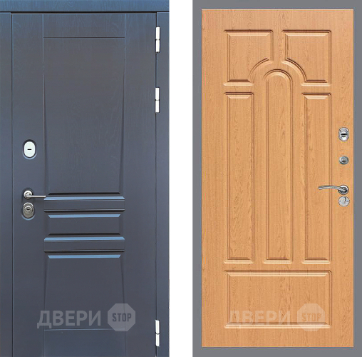 Дверь Стоп ПЛАТИНУМ ФЛ-58 Дуб в Голицыно
