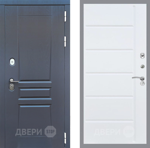 Входная металлическая Дверь Стоп ПЛАТИНУМ ФЛ-102 Белый ясень в Голицыно