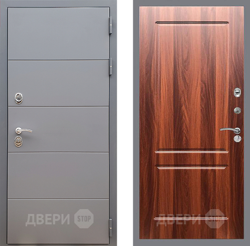 Дверь Стоп АРТ ГРАФИТ ФЛ-117 Итальянский орех в Голицыно