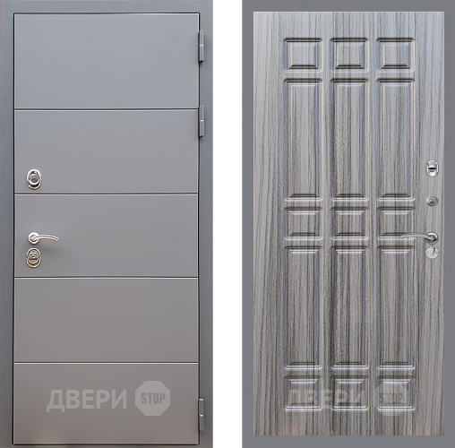 Входная металлическая Дверь Стоп АРТ ГРАФИТ ФЛ-33 Сандал грей в Голицыно