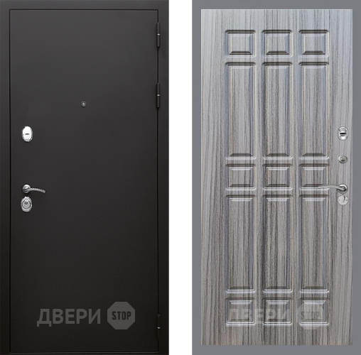 Входная металлическая Дверь Стоп КЛАССИК Шагрень ФЛ-33 Сандал грей в Голицыно