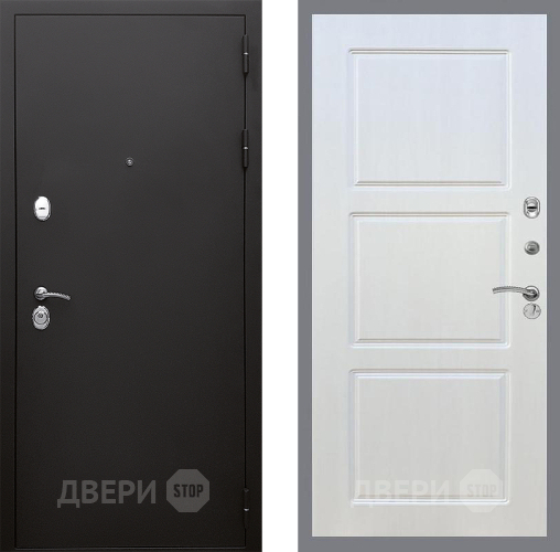 Входная металлическая Дверь Стоп КЛАССИК Шагрень ФЛ-3 Лиственница беж в Голицыно