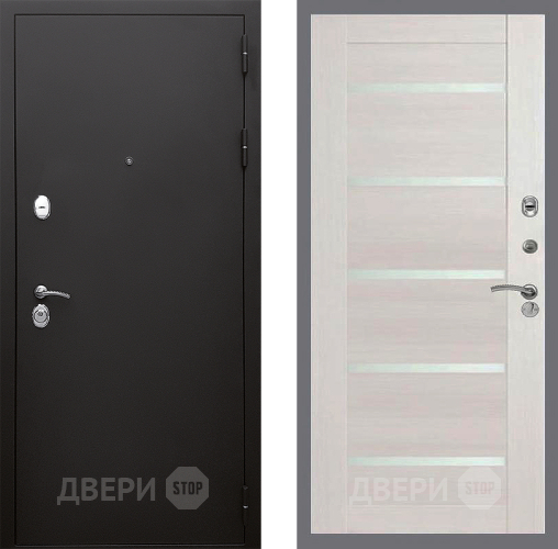 Входная металлическая Дверь Стоп КЛАССИК Шагрень СБ-14 Лиственница беж в Голицыно