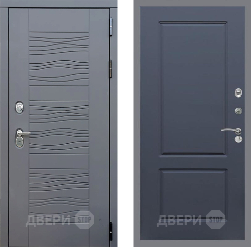 Дверь Стоп СКАНДИ ФЛ-117 Силк титан в Голицыно