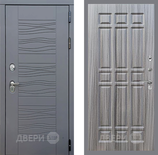 Входная металлическая Дверь Стоп СКАНДИ ФЛ-33 Сандал грей в Голицыно