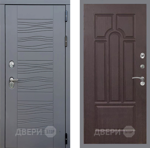 Входная металлическая Дверь Стоп СКАНДИ ФЛ-58 Венге в Голицыно