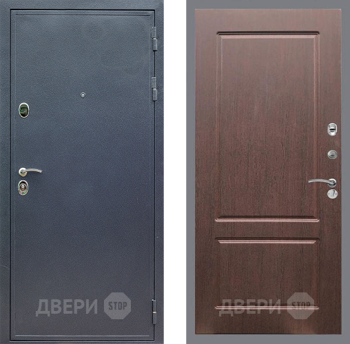 Дверь Стоп СИЛЬВЕР ФЛ-117 Орех премиум в Голицыно