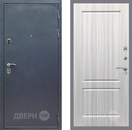 Входная металлическая Дверь Стоп СИЛЬВЕР ФЛ-117 Сандал белый в Голицыно
