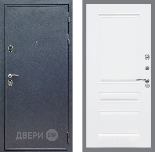 Входная металлическая Дверь Стоп СИЛЬВЕР ФЛ-243 Силк Сноу в Голицыно