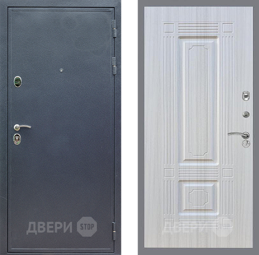 Входная металлическая Дверь Стоп СИЛЬВЕР ФЛ-2 Сандал белый в Голицыно