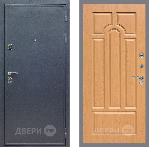Входная металлическая Дверь Стоп СИЛЬВЕР ФЛ-58 Дуб в Голицыно