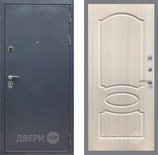 Дверь Стоп СИЛЬВЕР ФЛ-128 Беленый дуб в Голицыно