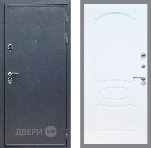 Дверь Стоп СИЛЬВЕР ФЛ-128 Белый ясень в Голицыно