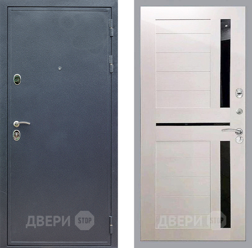 Входная металлическая Дверь Стоп СИЛЬВЕР СБ-18 Лиственница беж в Голицыно