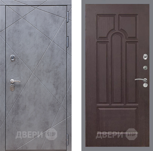 Входная металлическая Дверь Стоп Лучи ФЛ-58 Венге в Голицыно