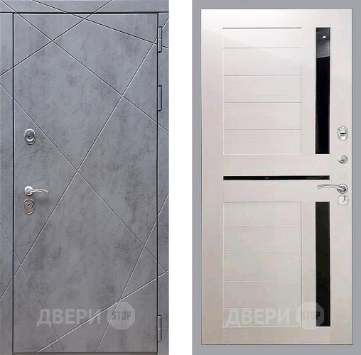 Входная металлическая Дверь Стоп Лучи СБ-18 Лиственница беж в Голицыно