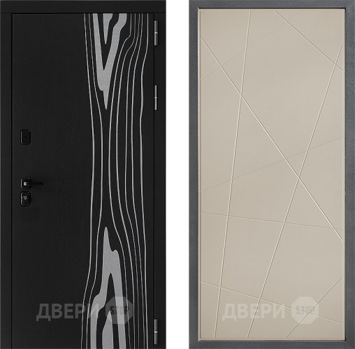 Входная металлическая Дверь Дверной континент ДК-12 ФЛ-655 Капучино в Голицыно