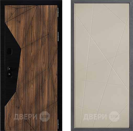 Входная металлическая Дверь Дверной континент ДК-11 ФЛ-655 Капучино в Голицыно