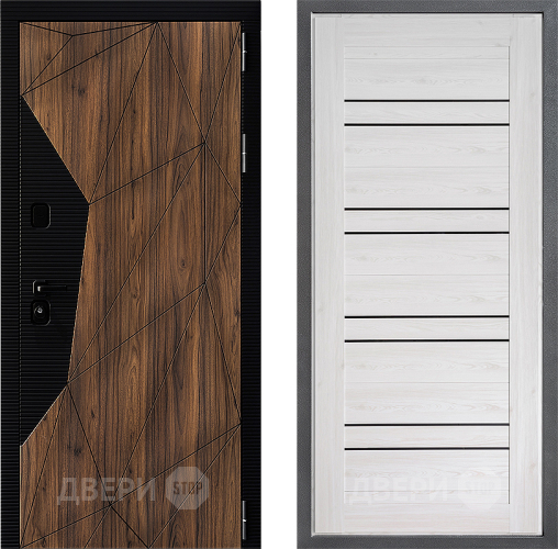 Входная металлическая Дверь Дверной континент ДК-11 ФЛ-49 Сосна белая в Голицыно