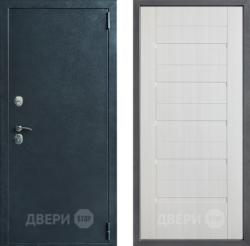 Входная металлическая Дверь Дверной континент ДК-70 Дизайн ФЛ-70 Лиственница белая в Голицыно
