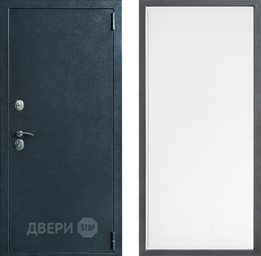 Входная металлическая Дверь Дверной континент ДК-70 Дизайн ФЛ-649 Белый софт в Голицыно
