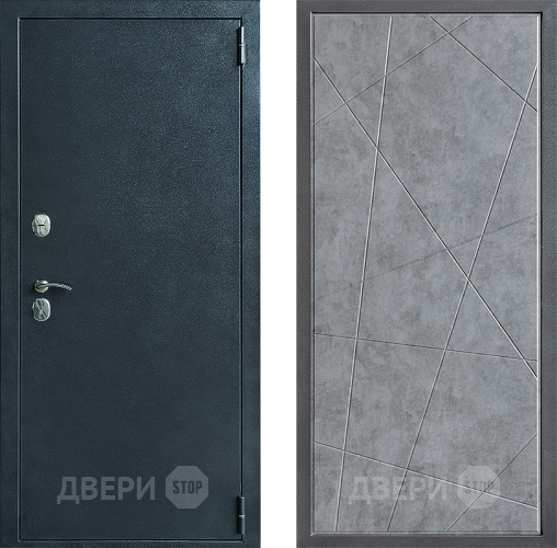 Дверь Дверной континент ДК-70 Дизайн ФЛ-655 Бетон серый в Голицыно