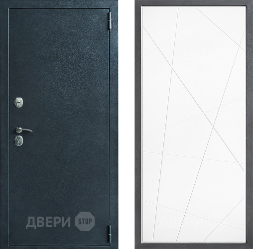 Дверь Дверной континент ДК-70 Дизайн ФЛ-655 Белый софт в Голицыно