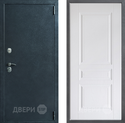 Входная металлическая Дверь Дверной континент ДК-70 Дизайн ФЛ-243 Альберо Браш серебро в Голицыно