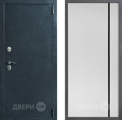 Дверь Дверной континент ДК-70 Дизайн ФЛ-757 Черное Стекло Софт милк в Голицыно