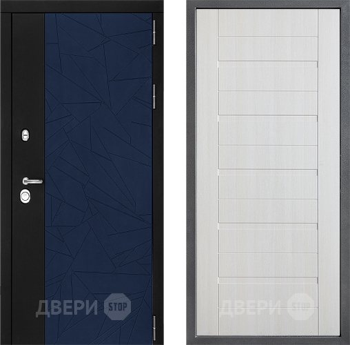 Входная металлическая Дверь Дверной континент ДК-9 ФЛ-70 Лиственница белая в Голицыно