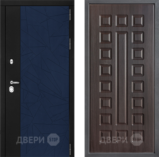 Входная металлическая Дверь Дверной континент ДК-9 ФЛ-183 Венге в Голицыно