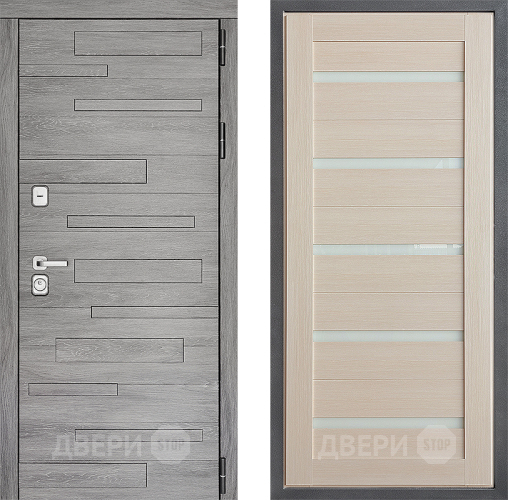 Входная металлическая Дверь Дверной континент ДК-10 ФЛ-47 Капучино в Голицыно