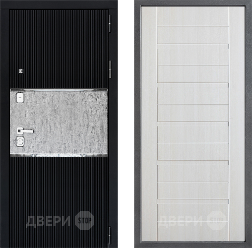 Входная металлическая Дверь Дверной континент ДК-13 ФЛ-70 Лиственница белая в Голицыно