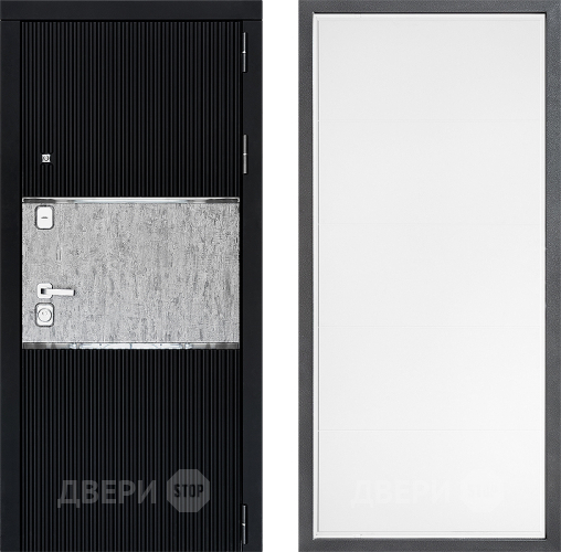 Входная металлическая Дверь Дверной континент ДК-13 ФЛ-649 Белый софт в Голицыно