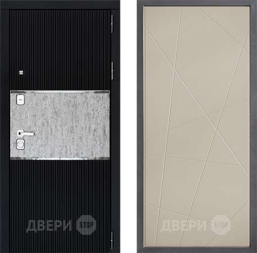 Входная металлическая Дверь Дверной континент ДК-13 ФЛ-655 Капучино в Голицыно