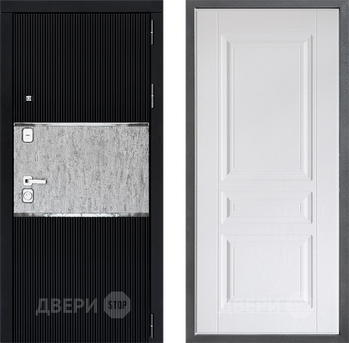 Входная металлическая Дверь Дверной континент ДК-13 ФЛ-243 Альберо Браш серебро в Голицыно