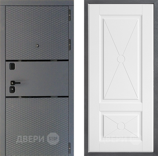 Входная металлическая Дверь Дверной континент Диамант Дизайн ФЛ-617 Софт милк в Голицыно