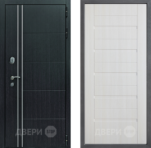 Дверь Дверной континент Теплолюкс Дизайн ФЛ-70 Лиственница белая в Голицыно