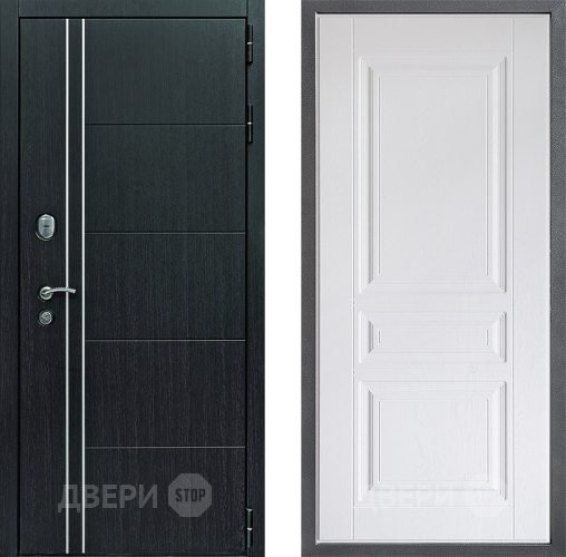 Дверь Дверной континент Теплолюкс Дизайн ФЛ-243 Альберо Браш серебро в Голицыно