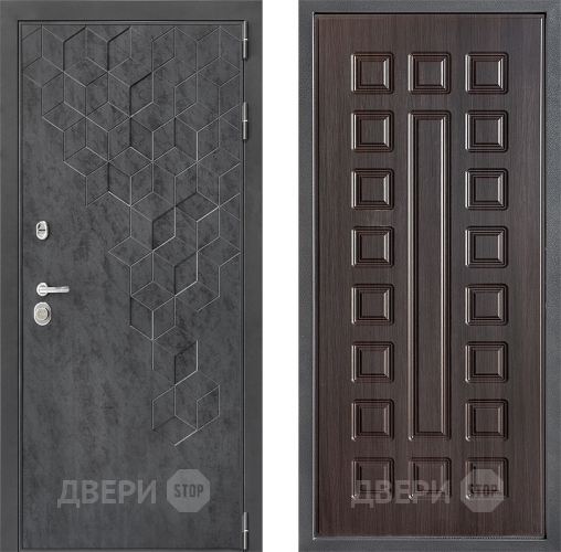 Входная металлическая Дверь Дверной континент ДК-3/713 ФЛ-183 Венге в Голицыно