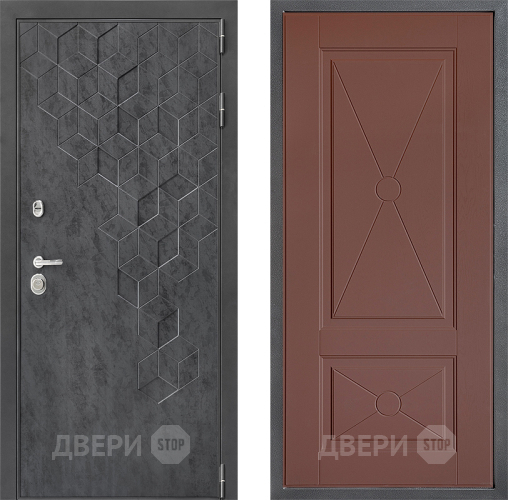 Дверь Дверной континент ДК-3/713 ФЛ-617 Ясень шоколадный в Голицыно