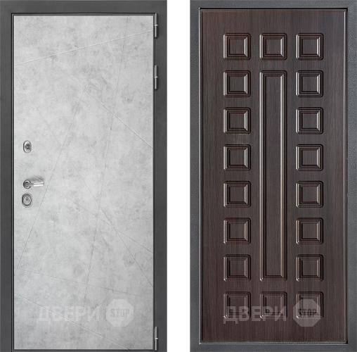 Входная металлическая Дверь Дверной континент ДК-3/743 ФЛ-183 Венге в Голицыно