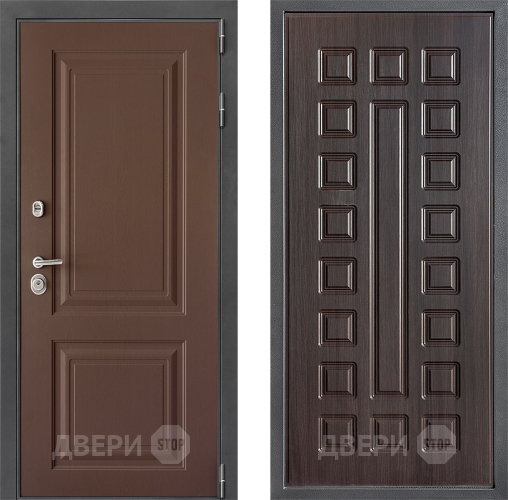 Входная металлическая Дверь Дверной континент ДК-3/729 ФЛ-183 Венге в Голицыно