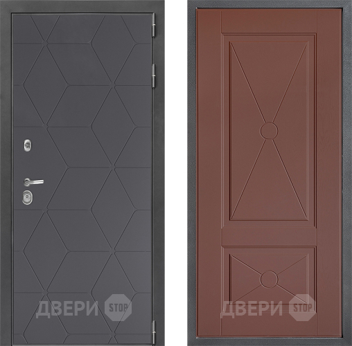 Дверь Дверной континент ДК-3/744 ФЛ-617 Ясень шоколадный в Голицыно