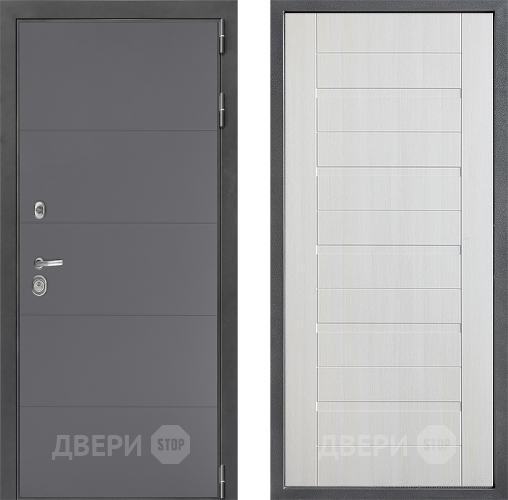 Входная металлическая Дверь Дверной континент ДК-3/649 ФЛ-70 Лиственница белая в Голицыно