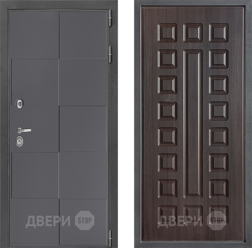 Входная металлическая Дверь Дверной континент ДК-3/606 ФЛ-183 Венге в Голицыно