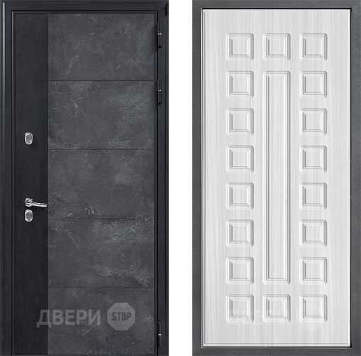 Входная металлическая Дверь Дверной континент ДК-15 Бетон ТЕРМО ФЛ-183 Сандал белый в Голицыно